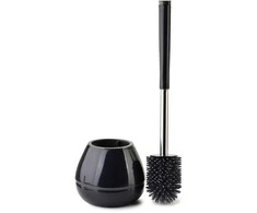Lumarko EDA SILICONE tualetinis šepetys, juodas, 14x42 cm, TPR