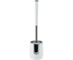 Bathlab By Mondex EDA SILICONE tualetinis šepetys, baltas, 10 x 41 cm, TPR
