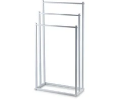 Bathlab ZAC Baltas rankšluosčių kabykla 44x21xaukštis: 66/76/86 cm