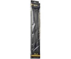 Mondex 2 žvakių rinkinys STANDARD VARNISH STYLISH 2.3x30cm juodos spalvos