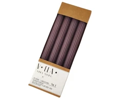 Mondex 4 VELA PENCIL žvakių rinkinys, 2,2 x 23 cm, gervuogių spalvos
