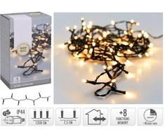 Mondex LED CHAIN 180L WW OUTDOOR13,5m +8 funkcijos