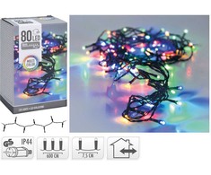 Mondex ŁAŃCUCH LED 80 MULTI WW ZEWNĘTRZNE