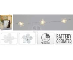 Mondex Šviesų girlianda 20 LED 30 cm 2 raštai, iš kurių galima rinktis