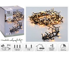 Ambiance Mondex LED GRANDINĖ 700L WW LAUKO 1400CM LAIKMATIS+8 FUNKCIJOS