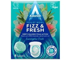 Klozeto valymo tabletės Astonish 8vnt. Eucalyptus