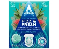 Klozeto valymo tabletės Astonish 8vnt. Eucalyptus