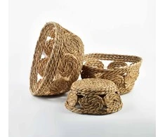 Home Styling Collection Mondex BALI KREPŠYS XL 30x30x15 cm BOHO