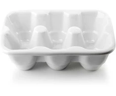 Mondex BASIC kiaušinių lėkštės, 6 vnt., 16,8 x 11,5 x 5 cm