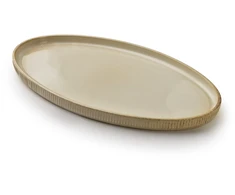 Mondex BASIC NATURE ovali lėkštė 31x18 cm