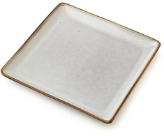 Mondex BASIC NATURE kvadratinė deserto lėkštė 18x18 cm