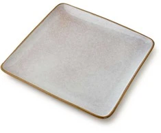 Mondex BASIC NATURE kvadratinė pietų lėkštė 24,5 x 24,5 cm