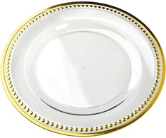 Mondex BLANCHE CLEAR dekoratyvinė padėklas 33x33x1,5 cm