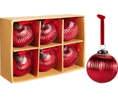 Mondex [[KEEP0]]KALĖDINIS ŽAISLAS 10 CM RAUDONA