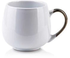 Affek Design CAL Baltas puodelis 390ml 12x8xh9cm