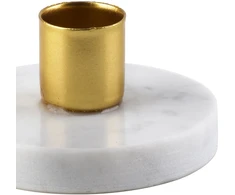 Mondex CEDRIC MARBLE Świecznik 7,5x4cm
