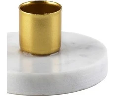 Mondex CEDRIC MARBLE Świecznik 7,5x4cm
