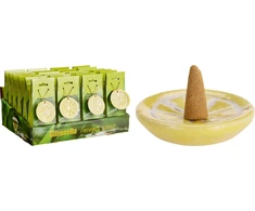 Mondex CITRONELLA smilkalų kūgeliai, 30 vnt., su laikikliu