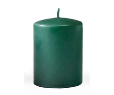 Mondex CLASSIC CANDLES Žvakė Vidutinio dydžio cilindras 7x7x14cm Parafino žalia