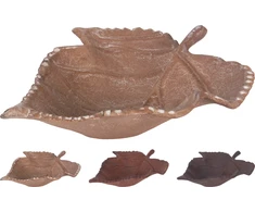 Mondex DEKORATYVINIS LĖKŠTĖS LAPAS 22X18CM 3 RŪŠYS