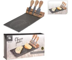 Intesi Cheese and snack board +3 knives included