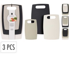 Dymo Pjaustymo lentelės, plastikinės, įvairių spalvų, 24 × 15 / 29,5 × 19,5 / 35 × 22 cm, 3 vnt.