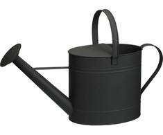 Mondex Didelė cinkuoto metalo sodo laistytuvas 7,5 l, grafito spalvos