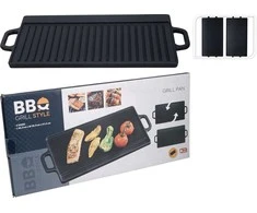 Mondex Dwustronna płyta na grill su żeliwa 50x23x1,4 cm