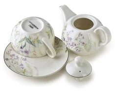 Mondex FACCIA VERDE Dzbanek su filiżanką TEA FOR ONE 280ml/410ml
