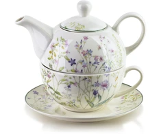 Mondex FACCIA VERDE Dzbanek su filiżanką TEA FOR ONE 280ml/410ml