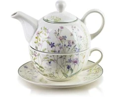 Mondex FACCIA VERDE Dzbanek su filiżanką TEA FOR ONE 280ml/410ml