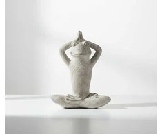 Mondex Sodo dekoras Yoga Frog 25x10.5x32.5cm