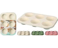 La Cucina Keksiukų kepimo forma PASTEL 26,5 x 18,5 x 3 cm, 3 rūšys, 1 vnt