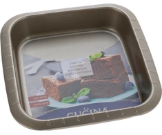 Mondex FORMA DO PIECZENIA STALOWA 25 × 25 × 5 CM