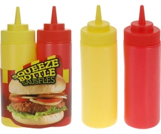 „Mondex Gastronomic“ padažų dozatorius iš polietileno, 20 cm, 2 vnt.