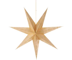 Mondex KOOPMAN DEKORATYVINIS POPIERIUS STAR 60CM AUKSAS