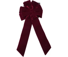 Mondex Kokarda bordo 46x90cm dviguba su virvute