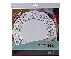 La Cucina PADĖKLIUKAI VIENKART SERVIR 26CM 10VNT