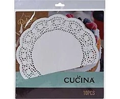 La Cucina PADĖKLIUKAI VIENKART SERVIR 26CM 10VNT