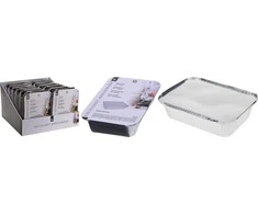 Affek Design Mondex Rinkinys iš 4 kepimo formų su dangteliais 5x19x7cm