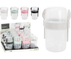 Lunch Munch Mondex KUBEK NA LUNCH ZE SZTUĆCAMI 1.1 L