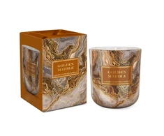 Mondex Kvapioji žvakė stiklinėje MARBLE GOLDEN &amp;ANTICO 150g AUKSINIS MARMURAS