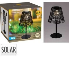 Mondex Lampa solarna abażur su polipropylenu i metalu 20x20x33 cm