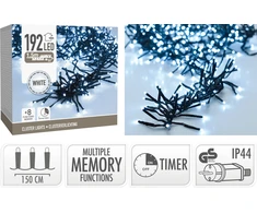 Mondex LAMPKI CLUSTER 192 LED balta