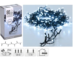 Mondex LAMPKI LED 80 LED balta