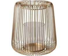 Mondex LATARNIA 27X28CM ZŁOTA