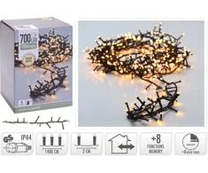 Ambiance Mondex LED GRANDINĖ 700L WW LAUKO 1400CM LAIKMATIS+8 FUNKCIJOS