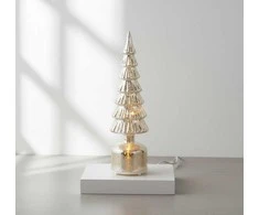 Mondex LED Kalėdų eglutė 36 cm sidabrinė
