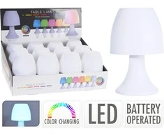 Lifetime LED naktinė lempa 19 cm, įvairiaspalvė, moderni