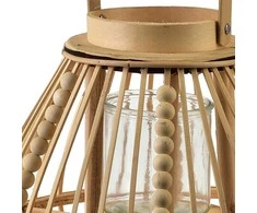Mondex LUCIE NATURAL Lampion 30x28 cm